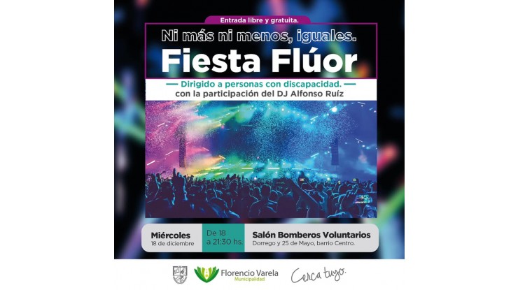 Fiesta flúor inclusiva 